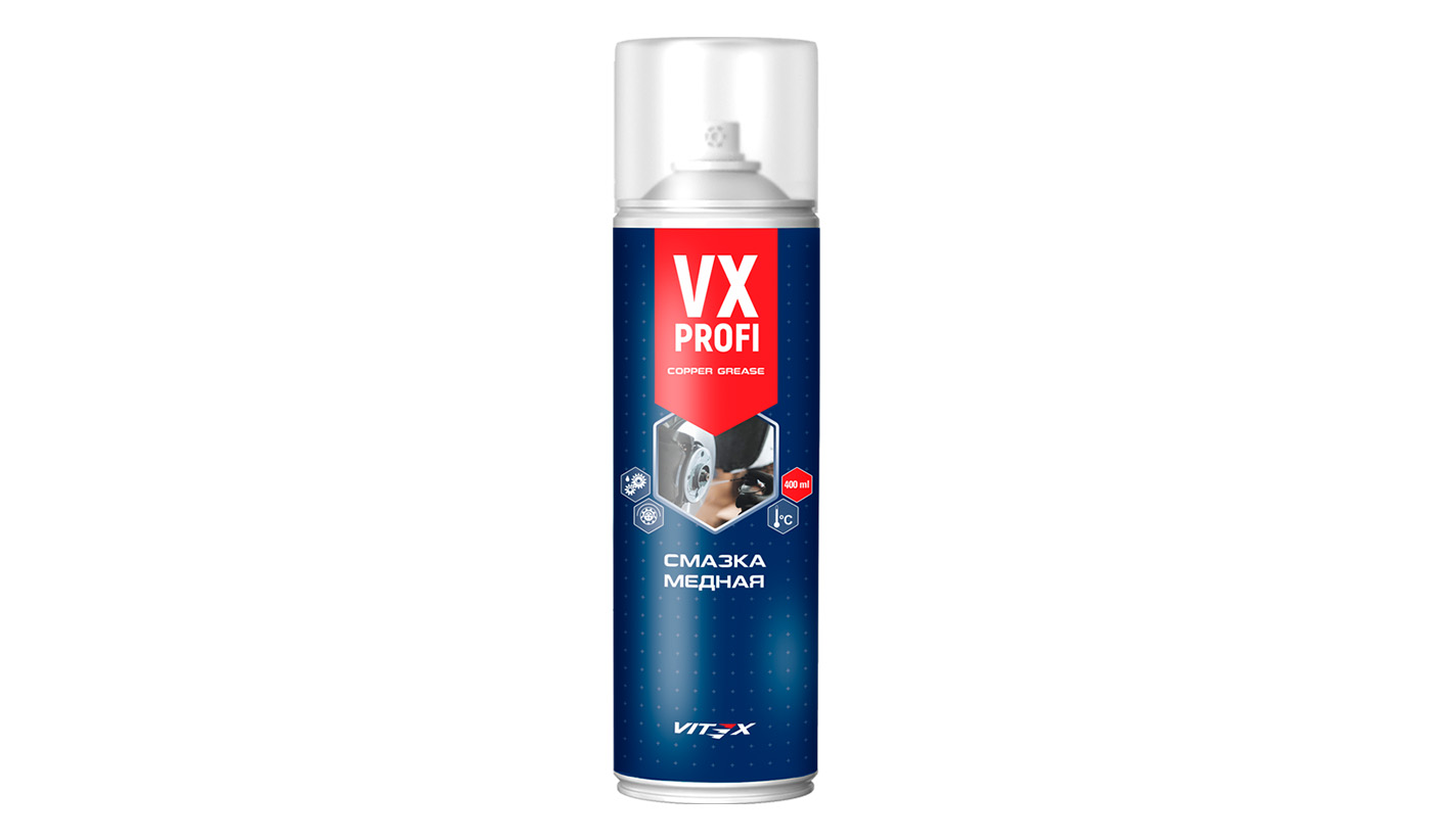 Смазка медная высокотемпературная (400мл) Profi Copper Grease VITEX